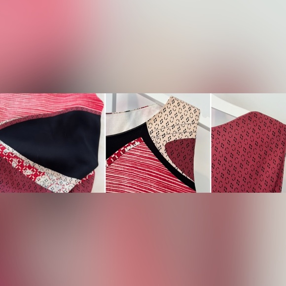 EMILIO PUCCI RED MULTI PRINT DRESS IT 46 / US 12 NWTS! - Picture 16 of 17